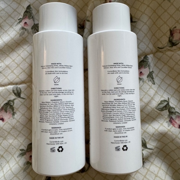 2x Currentbody Skin Daily AHA Tonic (Brand New Bottles) - Picture 2 of 3